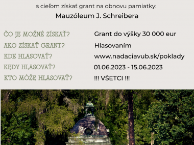 Poklady Slovenska - Nadácia VÚB 1