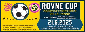 21.6.2025 - Rovne Cup - turnaj v malom futbale 1